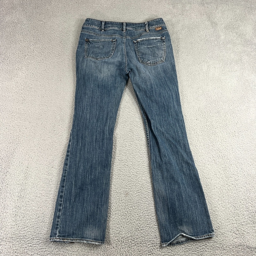 Y2K Silver Jeans Julia Bootcut Jeans Womens 30x32 Blue Dark Wash Stretch Denim - Picture 10 of 13